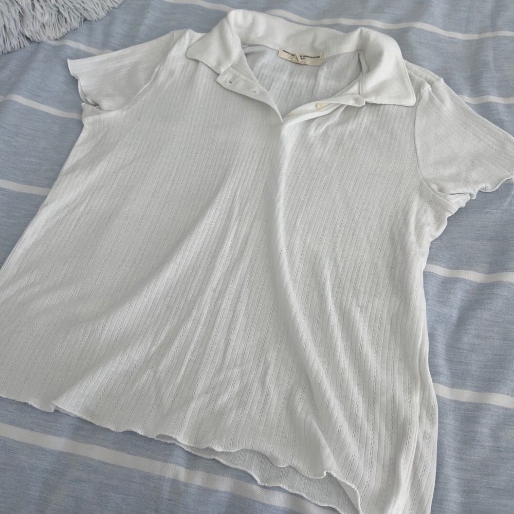 Women’s Urban Outfitters Protect Social T size large White dress shirt